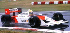 Hungary'1988 - Ayrton Senna (McLaren MP4/4-Honda