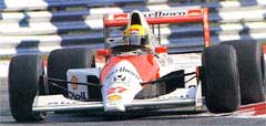 Italy'1990 - Ayrton Senna (McLaren MP4/5B-Honda 3.5 V10)