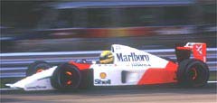 Italy'1991 - Ayrton Senna (McLaren/Honda)