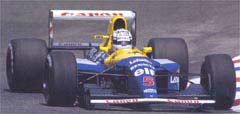 Germany'1992 - Nigel Mansell (Williams FW14B/Renault 3.5 V10)