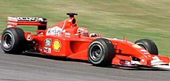 Spain'2001 - Michael Schumacher (Ferrari F2001)